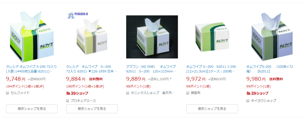 キムワイプの価格、年間総額で100万円以上損してるかも！？～消耗品購入の落とし穴～ - 分析計測ジャーナル all about laboratory  by AOYAMA1954